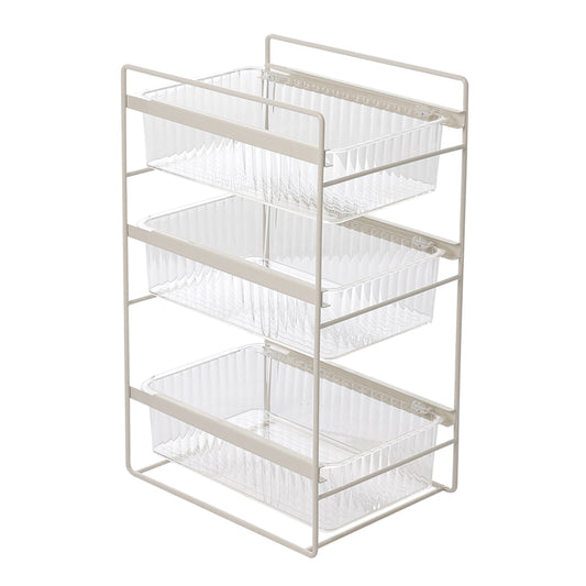 3-Tier Sliding Under Sink Cabinet Organizer
