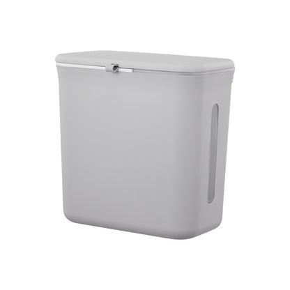 Hanging Dry Wet Separation Kitchen Trash Bin with Lid