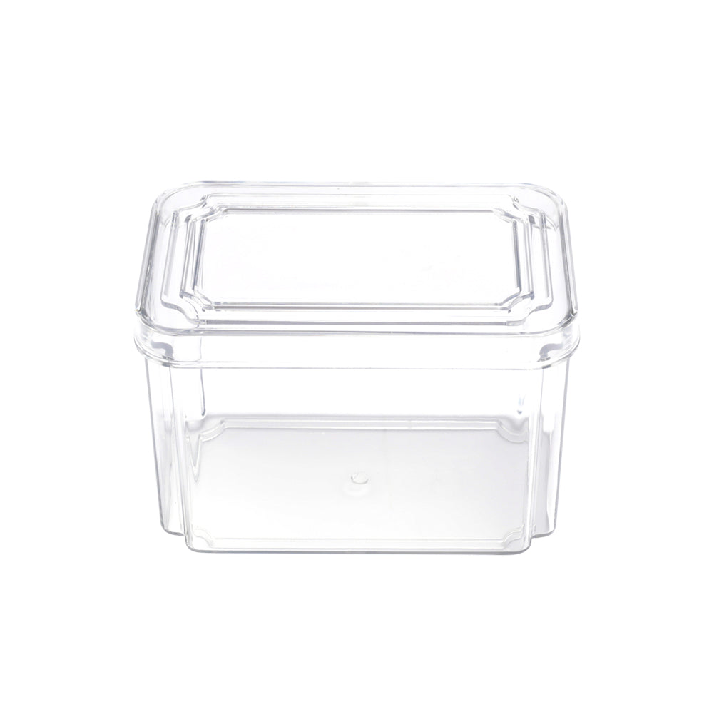 4Pcs Transparent Refrigerator Bins Organizer Set