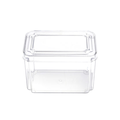 4Pcs Transparent Refrigerator Bins Organizer Set