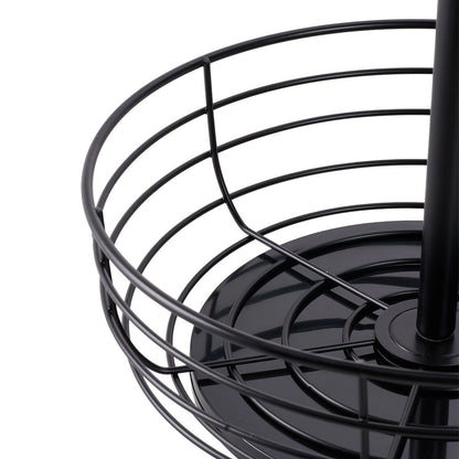 2-Tier Multifunction Rotation Countertop Organizer Storage Rack