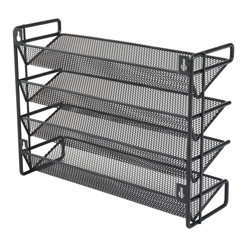 4-Tier Metal Spice Rack Organizer