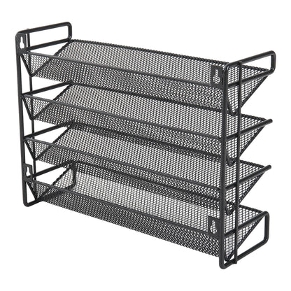 4-Tier Metal Spice Rack Organizer