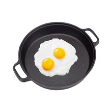 Black Pre-Seasoned Cast Iron Pan Fry Pan
