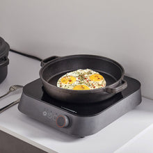 Black Pre-Seasoned Cast Iron Pan Fry Pan