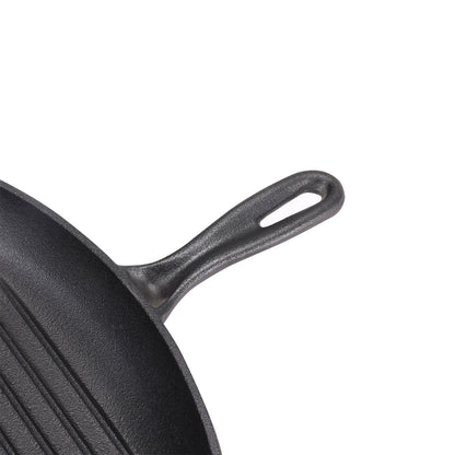 Square Cast Iron Grill Pan with Pour Spouts