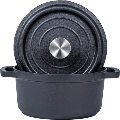 20cm Mini Cast Iron Dutch Pot with Lid