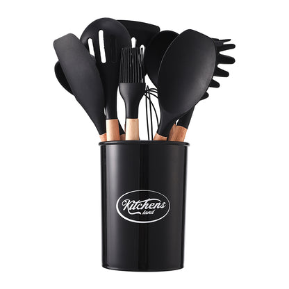 11-piece Silicone Kitchen Utensil Set for Nonstick Cookware