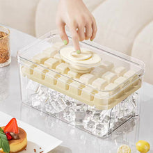 32-Grid Press Type Ice Cube Mold Box