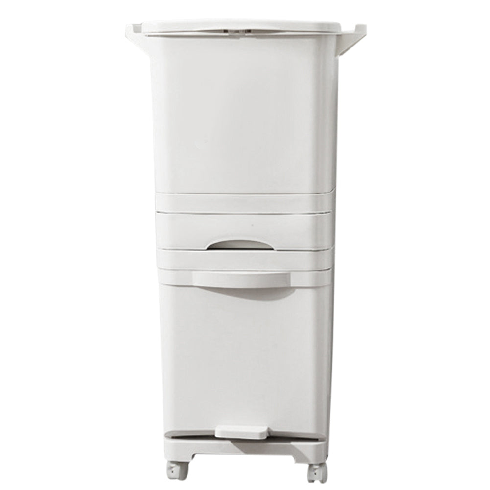 42L Rubbish Dustbin Recycling Bin Rubbish Trash Home Kitchen