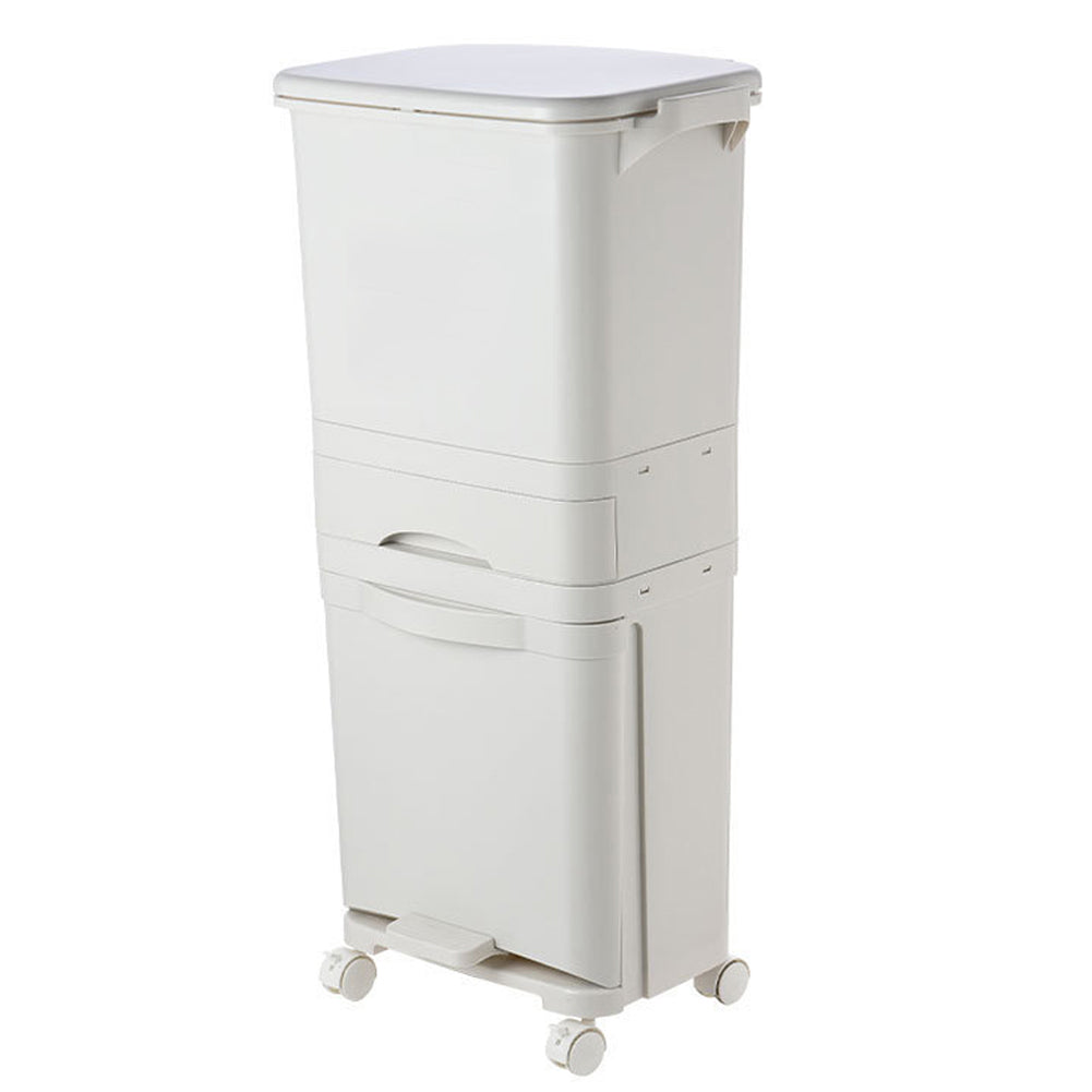 42L Rubbish Dustbin Recycling Bin Rubbish Trash Home Kitchen