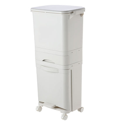 42L Rubbish Dustbin Recycling Bin Rubbish Trash Home Kitchen