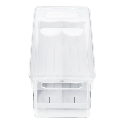 2-Layer Scrolling Egg Holder Storage Rack