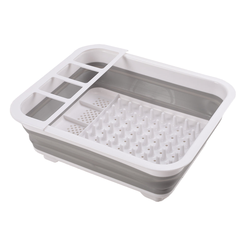 Plastic Collapsible Dish Rack Drainer