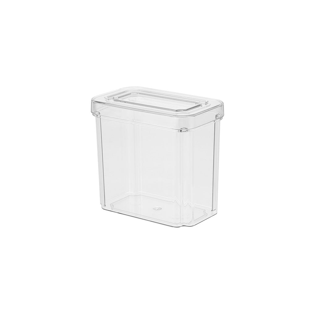 Set of 8 Stackable Clear Fridge Organisers Storage Boxes