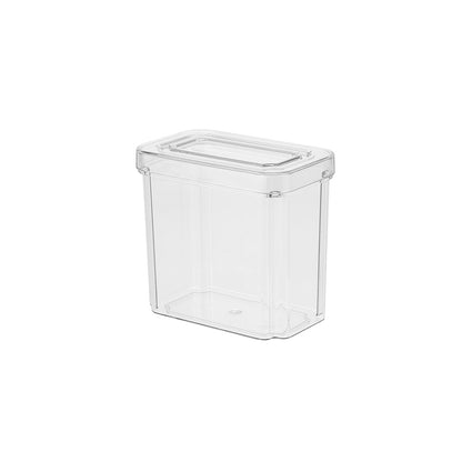 Set of 8 Stackable Clear Fridge Organisers Storage Boxes