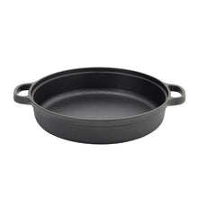 Black Pre-Seasoned Cast Iron Pan