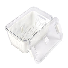 1.7L Nested Fridge Storage Container with Removable Colander