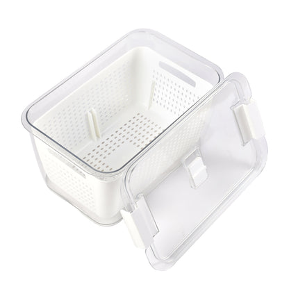 1.7L Nested Fridge Storage Container with Removable Colander