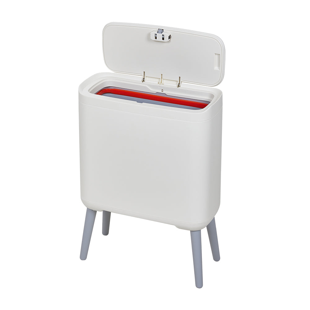 Slim Rubbish Bin with Lip