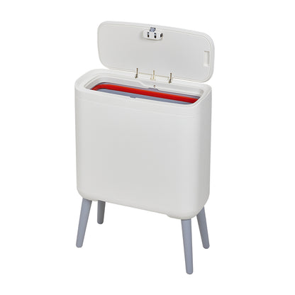 Slim Rubbish Bin with Lip