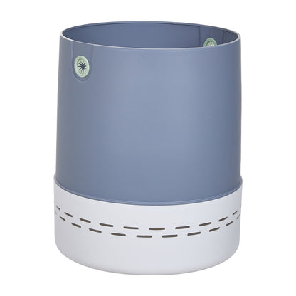 12.3L White Freestanding Bagging Rubbish Bin