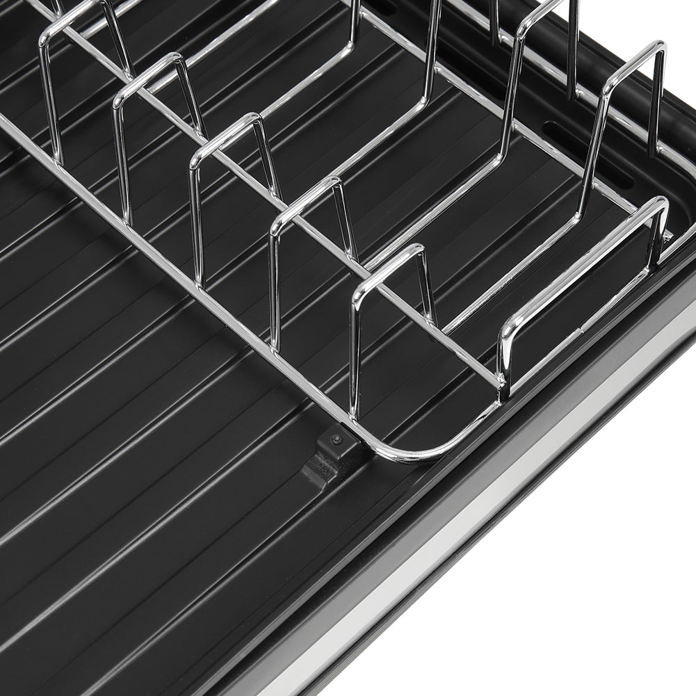 Kitchen Expandable Organizer Dish Drainer Rack