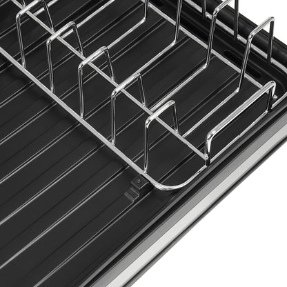 Kitchen Expandable Organizer Dish Drainer Rack