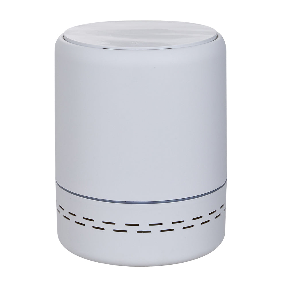 12.3L White Freestanding Bagging Rubbish Bin