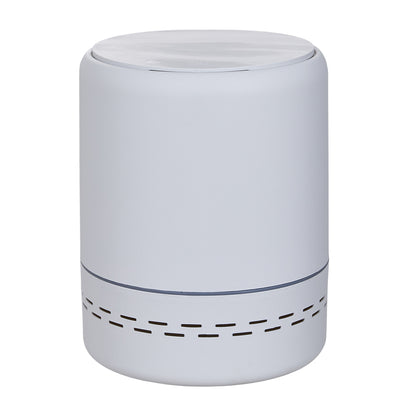 12.3L White Freestanding Bagging Rubbish Bin