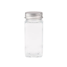 12Pcs Glass Spice Jars with Metal Lids