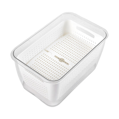 1.7L Nested Fridge Storage Container with Removable Colander