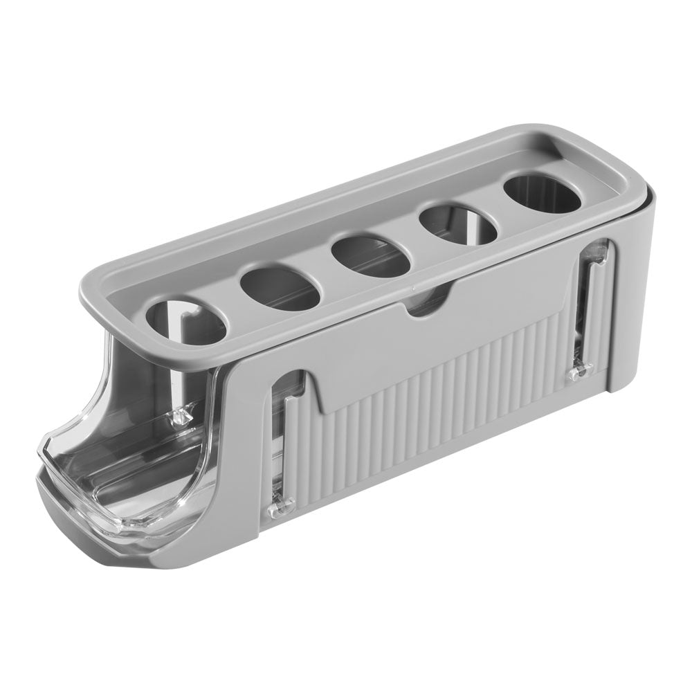 3-Layer Expandable Scrolling Egg Holder Storage Rack