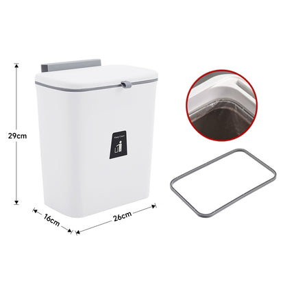 Kitchen Compost Bin Hanging Trash Can