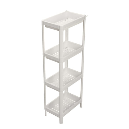 4-Tier Narrow Slit Storage Shelf Organiser