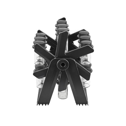 Ferris Wheel Spice Rack with 18 Glass Spice Jars