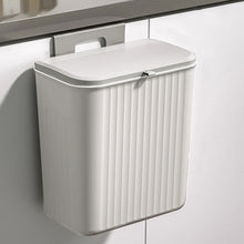 9L Hanging Rubbish Bin for Kitchen Bathroom With Lid