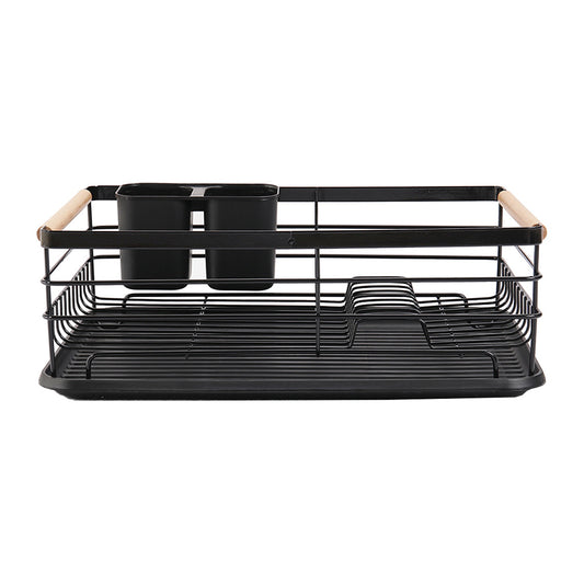 Black Iron Dish Drainer Rack