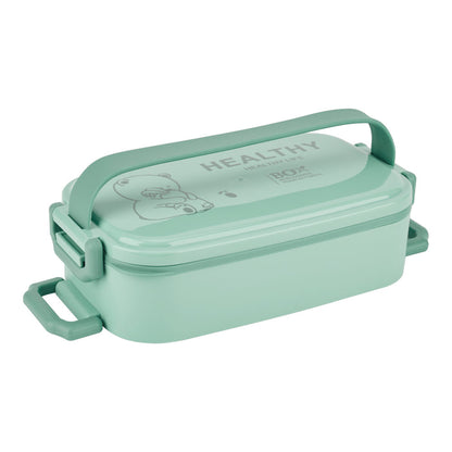 3 Layer Stackable Bento Lunch Box with Handle