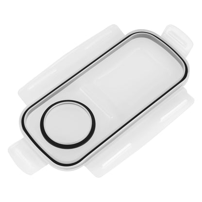 4Pcs 4L Plastic Dry Food Storage Container with Sealed Lid