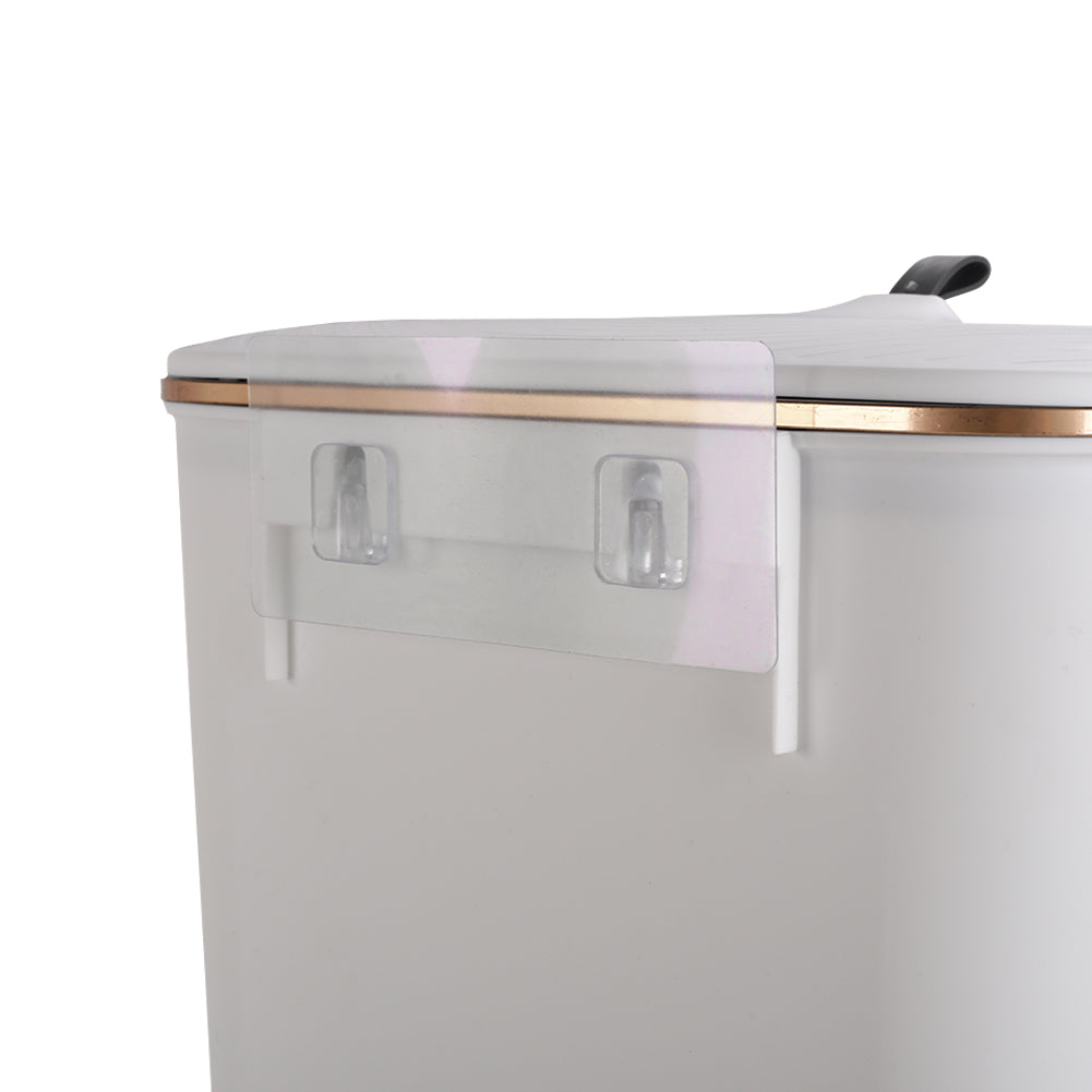 Kitchen Bathroom Hanging Waste Bin with Lid