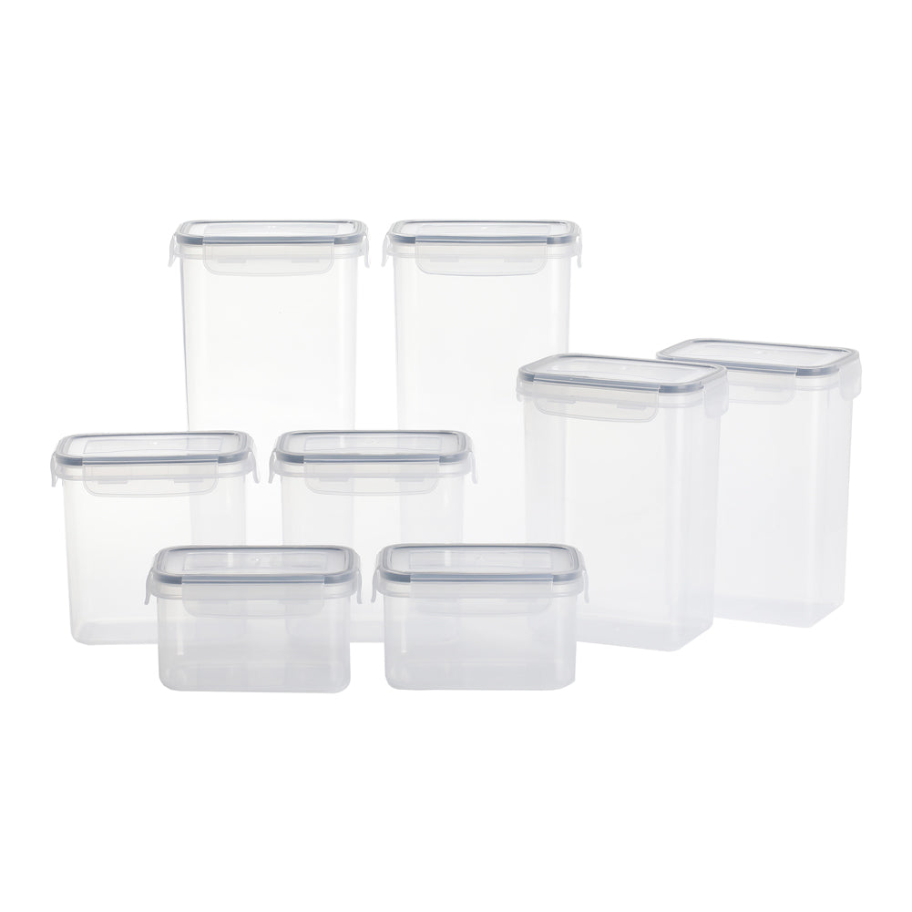 8Pcs Kitchen Storage Containers for Dry Food