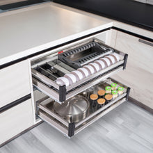 Stainless Steel Cabinet Pull-Out Basket