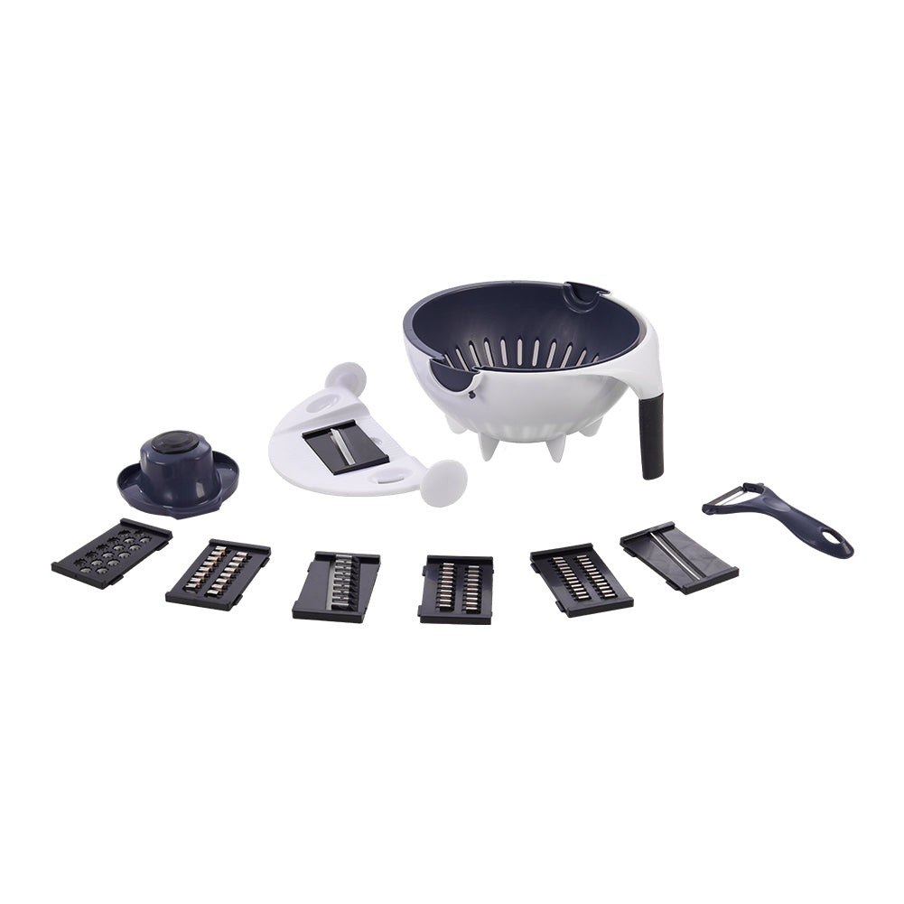 Multi-Function Vegetable Grater Set with Drain Basket