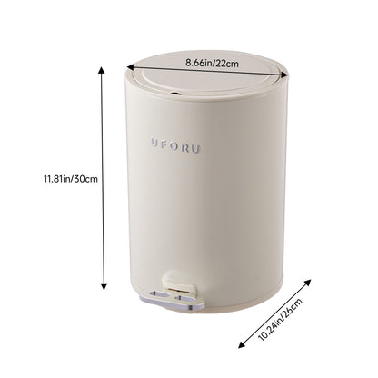 8L Step-On Trash Bin