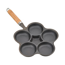 Non-stick 6-hole Cast Iron Egg Frying Pan