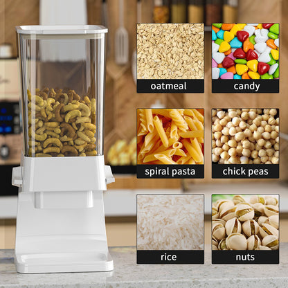 Cereal Nuts Storage Container Dispenser for Kitchen