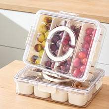 Rectangular Fridge Storage Container with Four Compartments