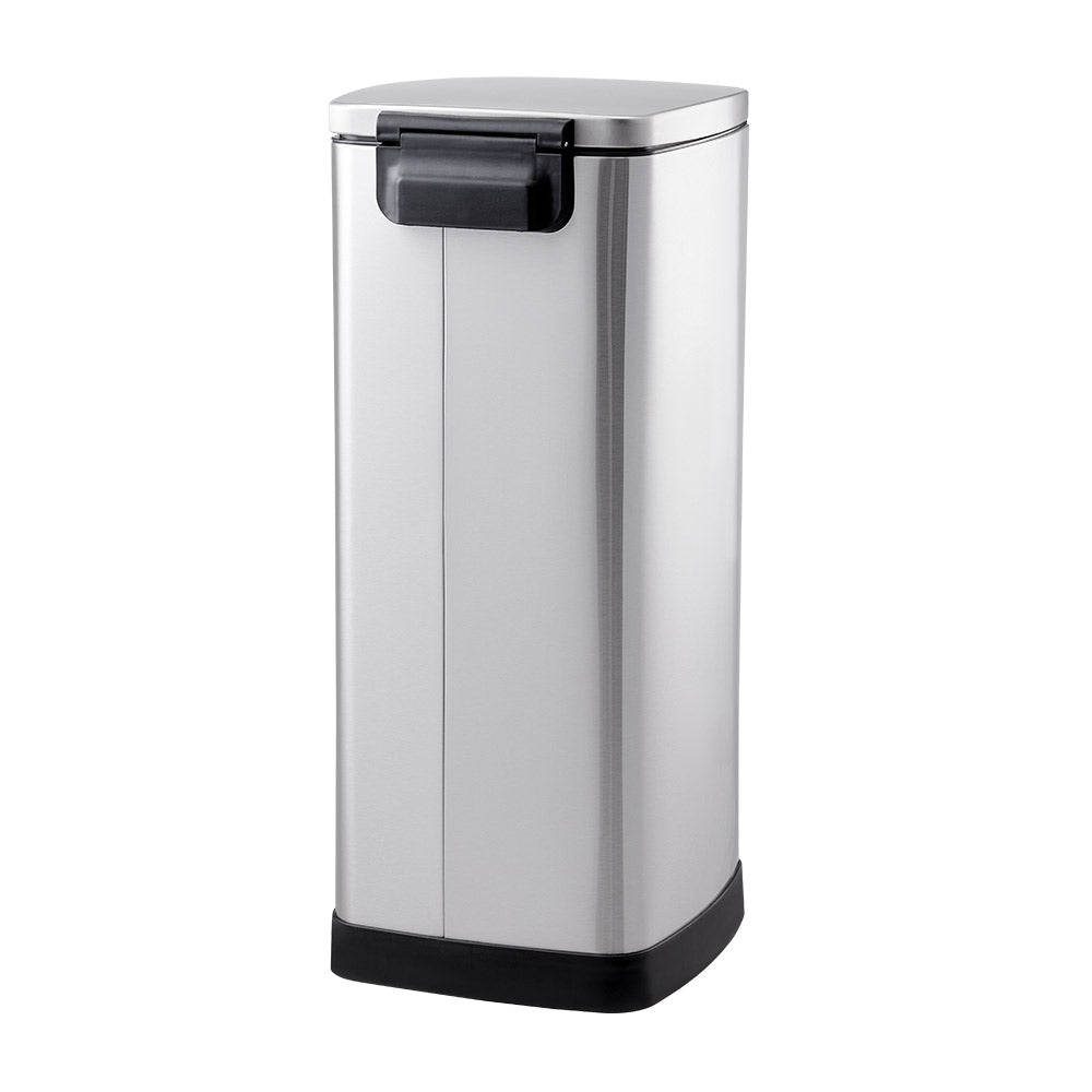30L Stainless Steel Step Open Trash Can