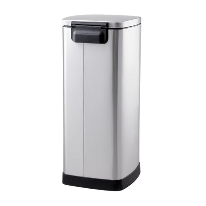 30L Stainless Steel Step Open Trash Can